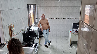 Maid Takes off Her Clothes and Accepts a Facial for Extra