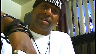 Black Yankees fan rubbing one out alone in his room