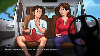 My stepmom's secret with me xxx - summertime saga - hentai