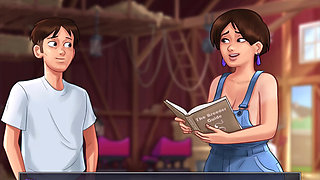 Summertime saga: the nurse helped Johannes