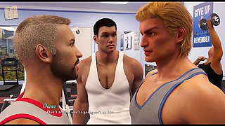 Sexy blonde with big tits takes you through a game adventure