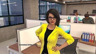 Corporate culture: gorgeous woman shares her sexy stories in the first episode