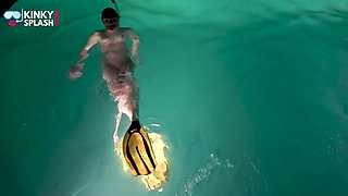 Naked Snorkel Night Slut Underwater Play