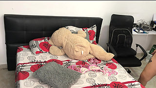 I masturbate my pussy thinking about my lover in lingerie