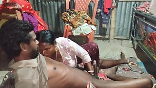 Indian Desi Wife Doggy Style Chudai at Night