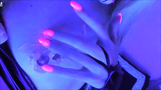 halloween kittygirl jenby toys and whipped cream with r