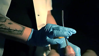 POV Patient. Sounding and Placing a Catheter