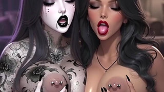 Animated Smoking Big Boobs Lesbian Girls Kissing Dirty Talking Point Of View Fetish