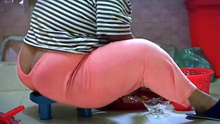 A sexy Egyptian stepmother with a big ass seduces her into having sex in the kitchen while she prepares lunch, and suddenly I her.