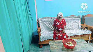 A Lustful Step Mother Unable to Control Her Feelings for Her Step Son - Full Tamil Dirty Talk with Moaning