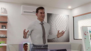 Hot MILF Secretary Having Sexual Affair with an Ugly Oldman Staff