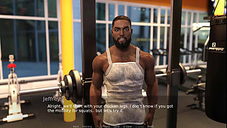 Summer's gone: training session in the gym ep 5