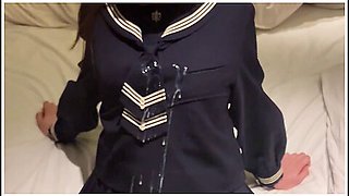 Cumshot On Japanese School Girls Uniform