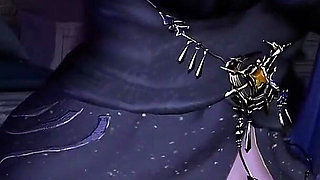 Curves Uploaded to Heaven - 3D Animation Hentai