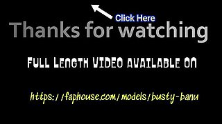 Hot Indian Stepsister Caught Fingering Her Wet Pussy in the Bathroom - BustyBanu Big Tits