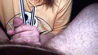 Part 2 of My Wife Giving Me a Blowjob. We Where Testing Out a New 4K Camera.