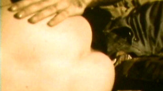 Collared Retro Submissive Services Group in Vintage 8-minute Classic