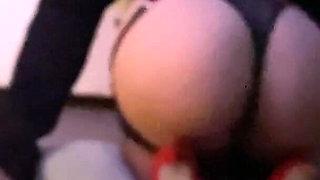 #34 Classic Black Nylon and Red Vintage Belt