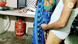 Desi Stepmom Fucks Hard With Big Cock - Indian Aunty Dirty Talk Blowjob and Cumshot