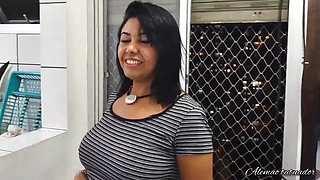 The Beautiful Sarah Rosa Getting Ready to Record Hot Scenes