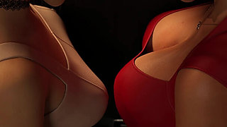 Cheating Sofia and Secret Affairs - Day 13 Evening: Corruption Lvl 6 - Seducing a Student for a Threesome Blowjob at the Bar