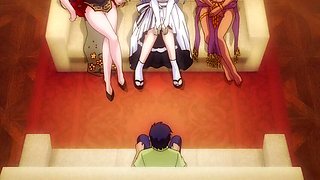 Mysterious Heart in the bed in a world of fantasy