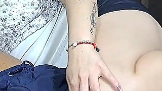 Stepsister Arrives From Her Party Wanting to Fuck