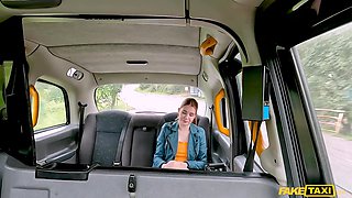 Kiara Love's Steamy Redhead Heat in a Wild Taxi Rush