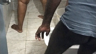 Uncut Version Hot Pussy at Bathroom