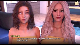 Adult visual novel featuring big natural tits and immersive gameplay