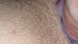 Start to Finish Messiest Creampie in MILF Pussy up Close
