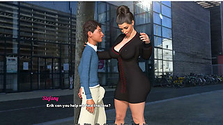 Perfect Housewife - Gameplay - Roleplay - Wife Exposed Herself to Collegue - Twerking Her Ass to Oldman and Husband
