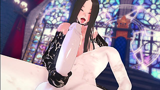 Demon Princess Plays with My Big Cock