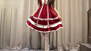 Jw1-a Girl Wearing White Stockings Was Tied up as Hogtie Bondage