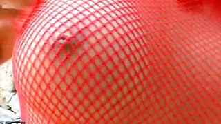 Sexy as hell redhead Regina Ice sticks a long dildo deep in her hole