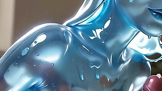 Bathtub Water Shapeshifter Gelina - Home Encounter POV - Ai Generated
