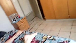 MFM Threesome Cuckold - Husband Watches Wife Get Fucked Bareback by Friend