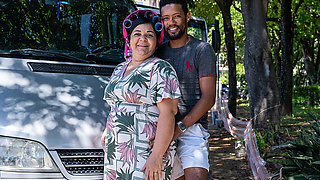 Fat Mature Rough Ass Destroyed During Bus Drive