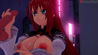 Rias Gremory invites me to have sex after class - DXD NTR Madness