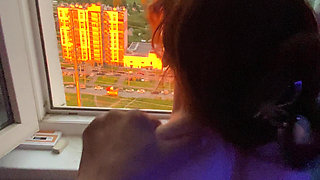 There's a Rainbow in the Sky, and I'm Enjoying Sex with My Red-haired Wife
