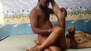 Breakup night action with a stunning unknown woman in the room