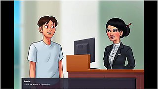 Summertime Saga - Sexy Korean Rewards Me With Sex ( Liu)