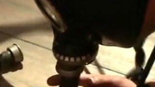 Bondage humiliating in masked