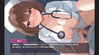 Hentai Game - Naughty Nurse Riding the Dick - Sakusei Shinsatsu