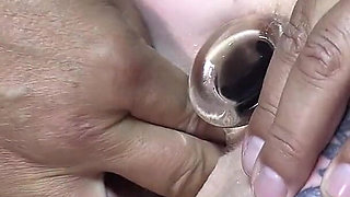 Rosa Is Otk Spanked, Plugged & Fingered by Older Man