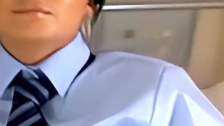 Uniform Tease Featuring Sasha Cane