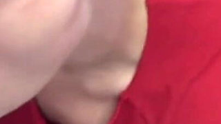 Flexible Amateur Guy Sucks Own Big Cock in Fetish Solo