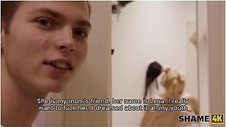 Tommy Gold - Dream Sex In The Shower With Old And Sexy Blonde And A Guy