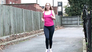 Aston Wilde Interview: Hairy Blonde Masturbates with Vibrator & Fingers - Solo Sex Toy Fun