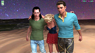 Paradise City by Twisted Arch - Beach Gangbang with Strangers, Overused Wife Filled with Cum to the Brim 9